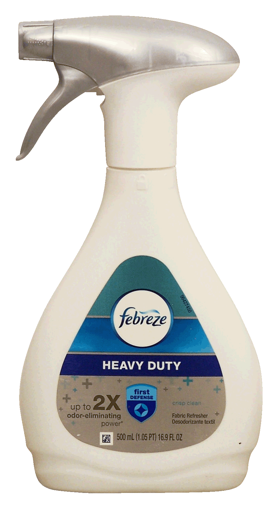 Febreze Heavy Duty fabric refresher, up to 2x odor eliminating power, crisp clean scent Full-Size Picture